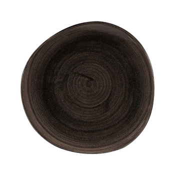 STONECAST PATINA IRON BLACK TALERZ PŁASKI ŚR. 210 MM