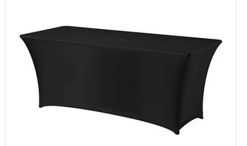 Obrus prostokątny symposium czarny dł. 120 cm Hendi 814376