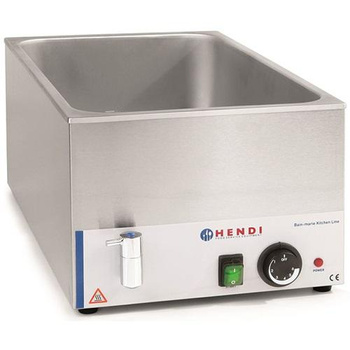 Bemar elektryczny nastawny Hendi 238912 | 1xGN1/1