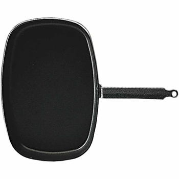 Patelnia do ryb prostokątna, 38x26 cm, aluminiowa z powłoką teflonową Stalgast 034380