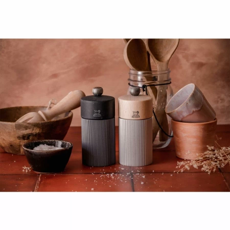 LINE Młynek do soli 12 cm Natural Aluminium