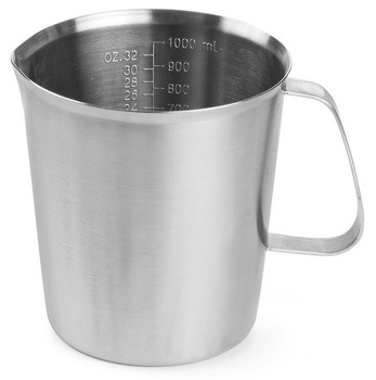 Dzbanek miarka poj. 1,0 l, nierdzewny, hendi 516201