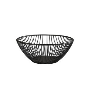 SVART koszyk metalowy czarny 20 x 8 cm