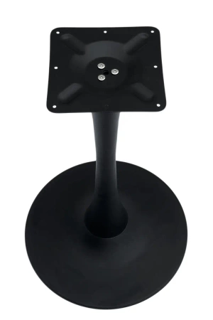 Postument podstawa stolika noga czarna okrągła ARP755