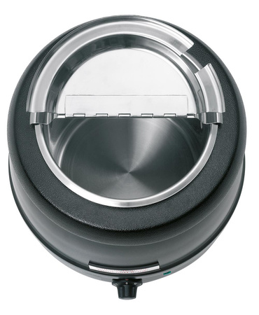 Garnek do zupy Economic 9L, czarny