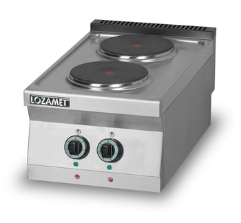 Kuchnia elektryczna 2-płytowa (płyty okrągłe)