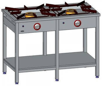 Kuchnia gazowa 2 palnikowa Egaz TGP-217.3