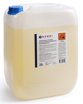 Płyn myjący do aluminium, do zmywarki gastronomicznej, Hendi, poj. 20 l