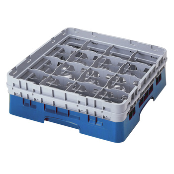 Kosz na szkło - szklanki max. śr.10.9 cm, wys. 9 cm granatowy