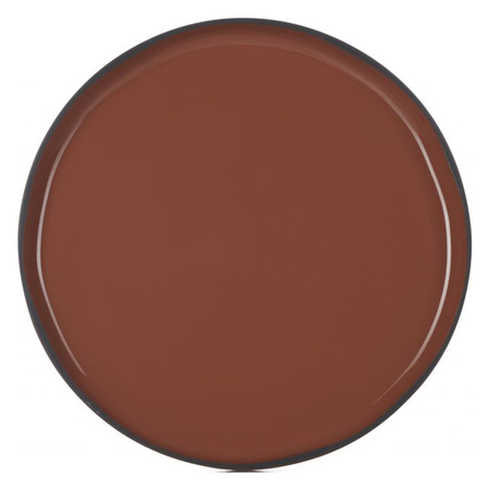 CARACTERE talerz płaski 21 cm Cynamon