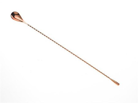 Długa łyżka barmańska, miedź 400 Bar Up