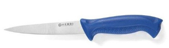 Nóż do filetowania HACCP, dł. 30cm, niebieski, Hendi 842546