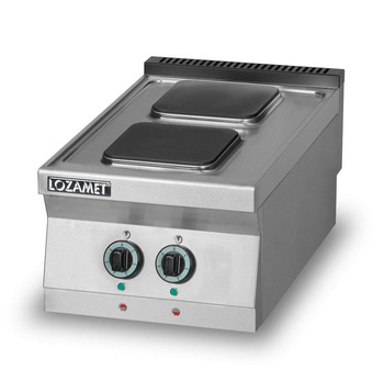 Kuchnia elektryczna 2-płytowa (płyty kwadratowe)