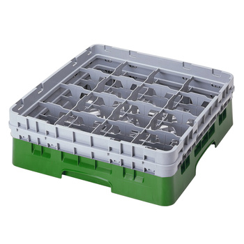 Kosz na szklanki max.śr10.9 cm, wys. 15.2 cm zielony