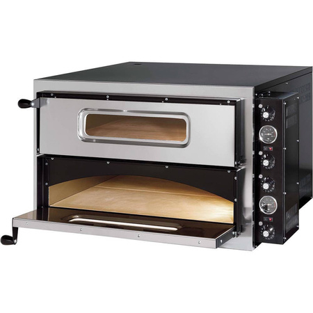 Piec elektryczny do pizzy 2 - komorowy Stalgast 782002