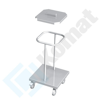 Stojak jezdny na worek na odpadki 450x450 mm KKT-454