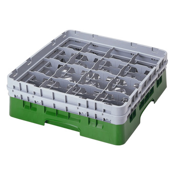 Kosz na szklanki max.śr10.9 cm, wys. 23.8cm zielony