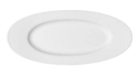 Półmisek owalny z rantem 446x197 mm biały Maitre