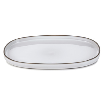 CARACTERE półmisek 35x21 cm Biała Chmura