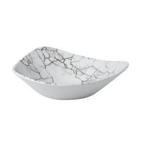 STUDIO PRINTS KINTSUGI AGATE GREY Miska trójkątna 600 ml, 235 mm/12 szt.