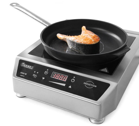 Patelnia indukcyjna, śr. 32 cm, aluminiowa z powłoką tytanową Hendi 629345