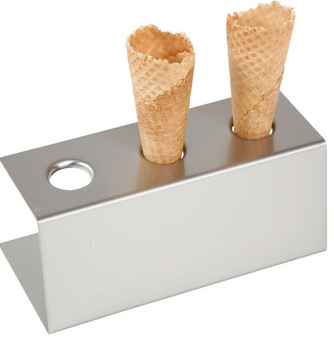 Stojak do lodów na 3 wafelki, Hendi 755730