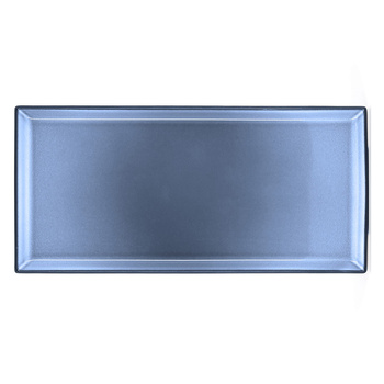 EQUINOXE Talerz prostokatny 32,5x15 cm, niebieski