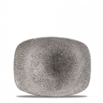Talerz prostokątny 202 x 261 mm Raku Quartz Black