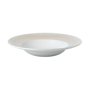 ISLA COASTAL SAND Talerz z szerokim rantem do pasty 468 ml, 280 mm/12 szt.