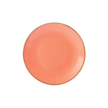 Talerz płytki Amber Seasons 280 mm pomarańczowy