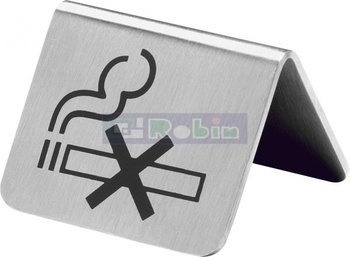 Tabliczka informacyjna ZAKAZ PALENIA, nastolna, Hendi 663660