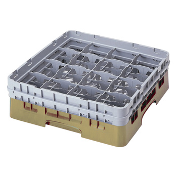 Kosz na szkło - śr. szklanki 10,9, wys. 11 cm beżowy