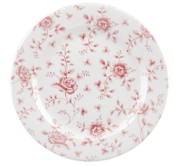Talerz płytki 170 mm Rose Chintz Cranberry