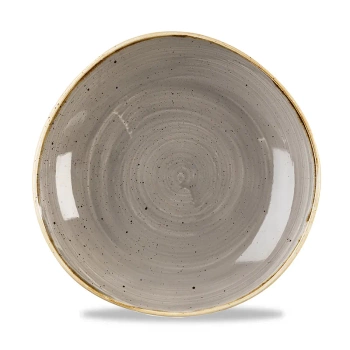 Miska o organicznym kształcie 253 mm Peppercorn Grey