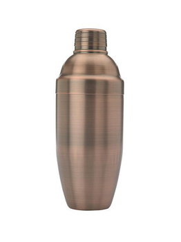 Shaker barmański 3-częściowy w stylu japońskim antyczna miedź barup