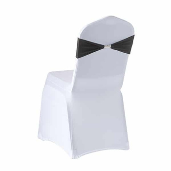 Opaski elastyczne z dekoracją - kolor czarny