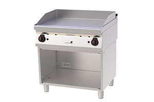 FTR 70/80 G ﻿Płyta grillowa gazowa ryflowana