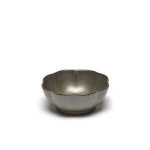 INKU GREEN Miska żebrowana XL zielona 150 x 60 mm/4 szt.