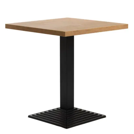 Stół kawiarniany kawowy barowy ARP250 90x90x3,6cm dąb lancelot