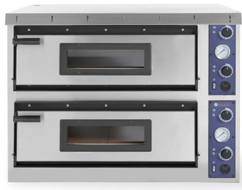 Piec elektryczny do pizzy 2 - komorowy Hendi XL PLUS 44