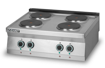 Kuchnia elektryczna 4-płytowa (płyty okrągłe)