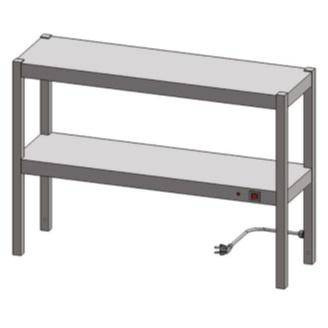 Nadstawka grzewcza podwójna ENG 20, 80x40 cm