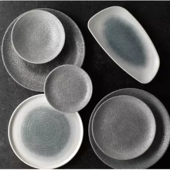 Talerz prezentacyjny 210 mm Raku Topaz Blue