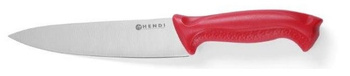 Nóż kucharski HACCP, dł. 32 cm, czerwony, Hendi 842621