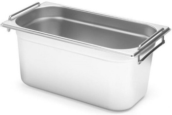 Pojemnik GN 1/3 200 z uchwytami, nierdzewny Hendi Budget Line 817452
