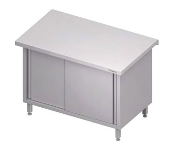 Stanowisko neutralne, zabudowane, drzwi suwane 1300x750x880 mm