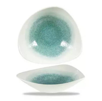 Miska trójkątna 600 ml Raku Jade Green