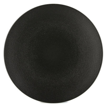Equinoxe talerz płaski cast iron style 26 cm czarny