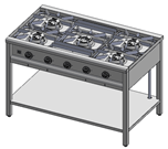 Taboret gazowy Egaz TG 5728.3 1200x700x850 mm