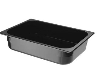 Kuweta do lodów z poliwęglanu czarna poj. 5 l Hendi 807071